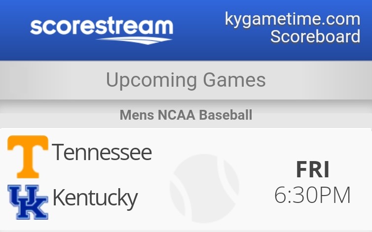 Kentucky Scoreboard