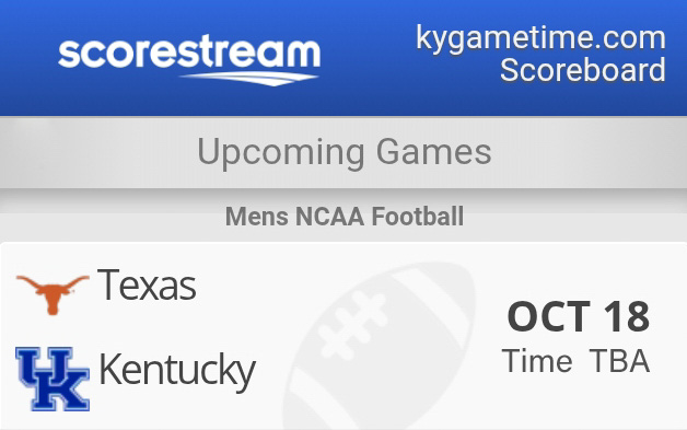 Kentucky Scoreboard