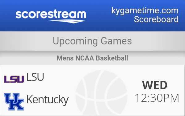 Kentucky Scoreboard